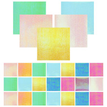 50Pièces Papier Bricolage Coloré Pratique Pour Origami DIY