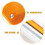 2 Pcs Double-Sided Reflective Mark Heavy Duty Driveway Reflectors 8