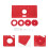 1Set Duurzaam Rood Aluminium Gravure Machine Insert Bord Home DIY 4