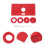 1Set Duurzaam Rood Aluminium Gravure Machine Insert Bord Home DIY 2