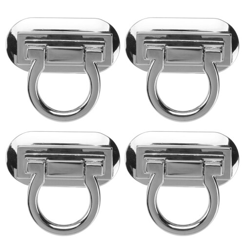4Stück Metall Taschen Zubehör