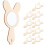 Holz Handspiegel Beige 10 5,5x3,2x0,1 8