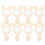 Holz Handspiegel Beige 10 5,5x3,2x0,1 3