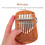 Raindrops Transparent Poliert Fingerklavier Für Kinder 10