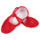 Ballettschuhe Gymnastikschuhe Glänzend Kinder Rot 1