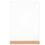 Porte-Affiche Acrylique Stable Clair Avec Pied Bois Polyvalent 2