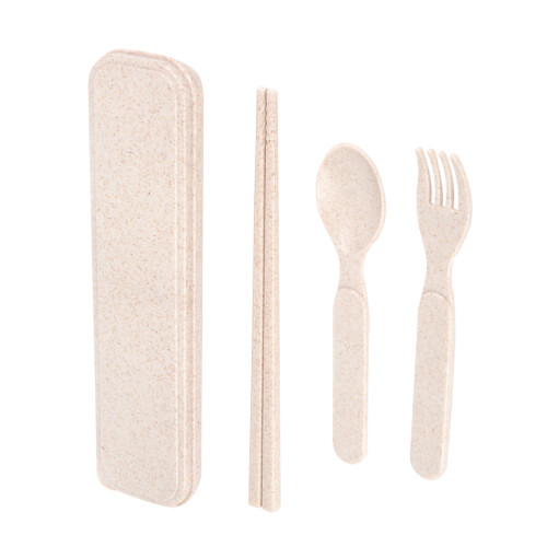Conjunto Talheres Trigo Para Acampamento Crianças ( )