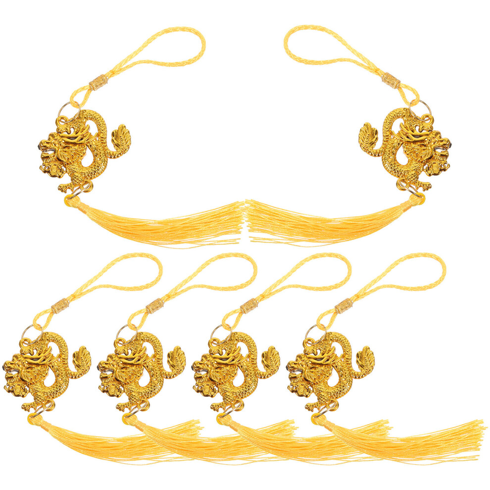 12 Sztuk Noworoczne WisząCe Drzewka Bonsai Z Wisiorkiem Fortuna-image