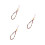 3Pcs Pulseira De Com Pingente De E Cordão De 8