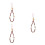 3Pcs Pulseira De Com Pingente De E Cordão De 7