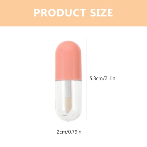 20 Unidades De Labial Vazios 5 Ml Para Mulheres E 1