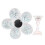 Suporte Para Unhas De Plástico De Flor De Ameixeira 9