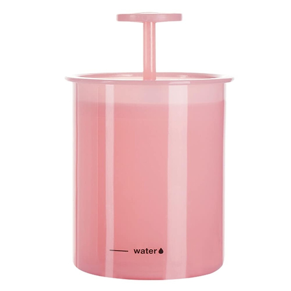 Pink Face Cleanser Foamer Portable Facial Cleanser Foam Cup Travel Bubble Maker Rich Foam Maker For Bath And Shampoo