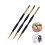 3Pcs Ferramenta De Escova De Unhas Dupla Para Unhas 1