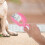Wear Resistant Pooper Scooper Pink ABS Zubehör 1 4