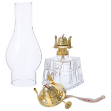 Oil Lamp: Vierkante Kerosinelantaarn Decoratieve Stormlantaarn