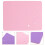 3 Stuks Cake Fondant Tool 5 Petaal Pad 5