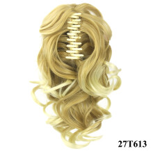 1 Stuk Krullende Synthetische Haarpruik Jaws Voor Vrouwen