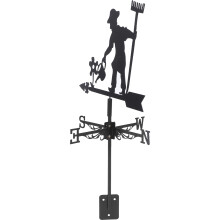 Weather Vane Daksier Windrichtingsaanwijzer Halloween Decoratie