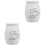 2 Decoratieve Urne Aluminiumlegering Menselijke As 5