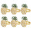 6 Stk. Diamant Ananas Design Tischaccessoires 4