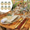 6 Stk. Diamant Ananas Design Tischaccessoires 5