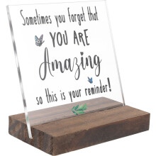 1Pack Office Schild 4x2,2 Zoll Motivation