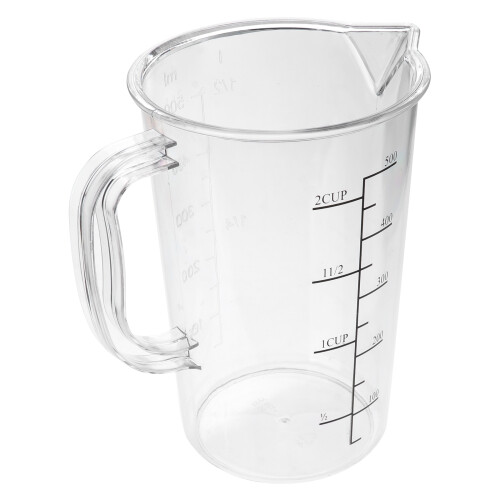 1St Kunststoff Messbecher Backen 500ml