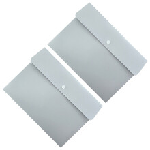 2Stück Druckknopf A4 Transparent Blau Für Büro Zuhause