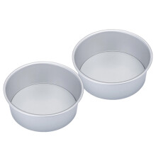 2Stk 8Zoll Aluminium Kuchenform Mit Antihaft Und Herausnehmbarem