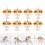 12 Hanukka Kerzenhalter Form 5