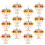 12 Hanukka Kerzenhalter Form 11