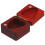 Boîte Transport Médiators Guitare Bois Marron Soignée 11