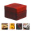 Boîte Transport Médiators Guitare Bois Marron Soignée 4