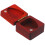 Boîte Transport Médiators Guitare Bois Marron Soignée 10