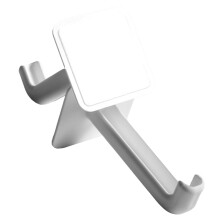 2Stk Hanger Storage Rack Weiß Wandhaken PP