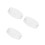 3Pcs Portavelas , Cilindros Vidrio Transparente, 7.2Cm 6