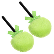 2Stk Blush Puderpinsel Gesichts Make Up Highlighter