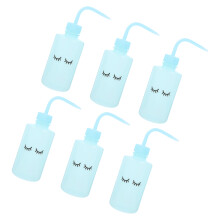6St. Wimpernreiniger Flaschen, - Reinigungsdruckflaschen