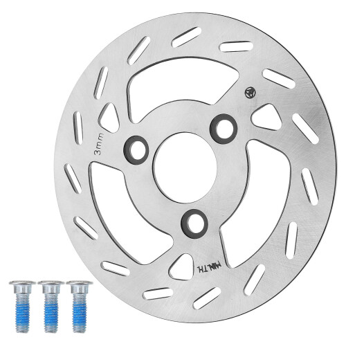 Disque De Frein Moto Acier Résistant Argent Usage Intensif 1