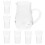 1 Set Haushaltskaraffe, Rotweinglas, Whisky- , Wein- , 7