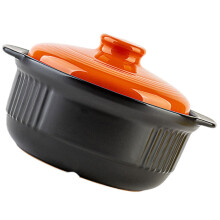 Nonstick Töpfe Kochtopf Keramik Orange 1 Satz