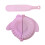 2Stk Weizenstroh Ravioli Pierogi Form Schneidem Pink 8