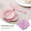 2Stk Weizenstroh Ravioli Pierogi Form Schneidem Pink 9