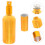 Botella De Spray Para Cócteles Y Perfume De Vidrio Rellenable 6