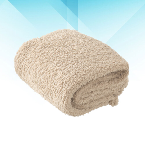 Fuzzy Hundedecke Plüsch Und Beige 1Stück 2