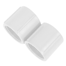 2Stück Rohrfitting PVC-Rohradapter Für Rohre