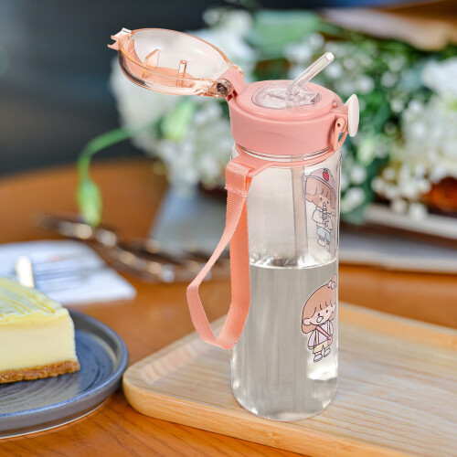 1St 500Ml Trinkflasche Mit Für Wasser Mit 2