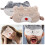 2Stk Plüsch Schlafmaske Hülle Augenschutz 6