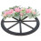 Kranz Für Die Eingangstür, Simulationsblumen, Holzrad, 9